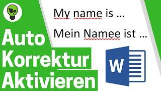 Word Rechtschreibprüfung Aktivieren ✅ TOP ANLEITUNG: Wie Autokorrektur Sprache Aus- & Einschalten???