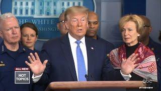 Trump Says Coronavirus is Under “Tremendous Control" | The View