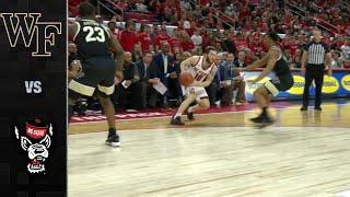 Wake Forest vs. NC State Men's Basketball Highlights (2019-20)