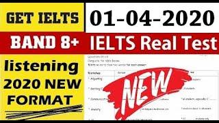 IELTS LISTENING PRACTICE TEST 2020 WITH ANSWERS | 01-04-2020