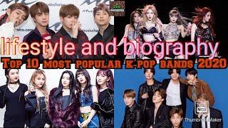 Top 10 World Best K-Pop Bands - 2020 - Relationship Updates || AHR Creations