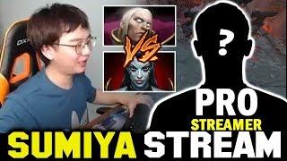 SUMIYA Invoker vs PRO Streamer again (Paparazi Friend) | Sumiya Invoker Stream Moment #1253