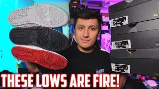 Will THESE Air Jordan 1 LOWS SELL OUT? (Fall Sneaker Haul)