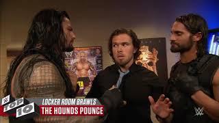 Wildest locker room brawls: WWE Top 10, March 19, 2018720p