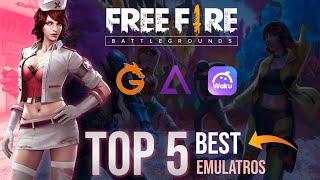 TOP 5 BEST EMULATOR FOR FREE FIRE SUPER POTATO LOW END PC - 2 GB RAM ONLY - NO LAG 100 % ( 2022 )