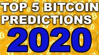 Top 5 Bitcoin Predictions for 2020 (BTC Price Prediction)