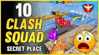 Top 10 Clash Squad Secret Place In Free Fire | Clash Squad Rank Tips & Tricks | Free Fire Tricks