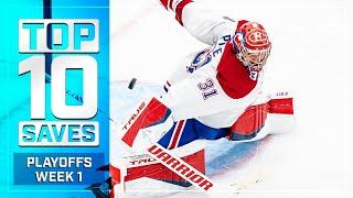 Top 10 Saves from Week 1 of the Stanley Cup Playoffs
