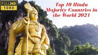 Top 10 Hindu Majority Countries in the World 2021 | WORLD'S EVERY COUNTRY.