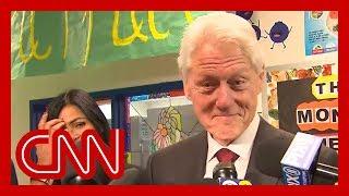 Bill Clinton reacts to articles of impeachment against Trump