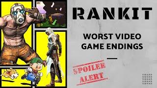 TOP 10 WORST VIDEO GAME ENDINGS: WHAT'S NUMBER 1?? | Rank It