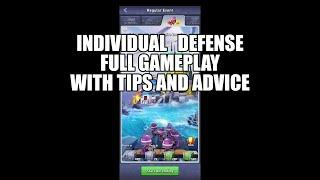 Top War  - Individual Defense Event Full Gameplay from last month with commentary tips and strategy