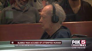 Suspect, 93, in police shooting appears in Las Vegas court