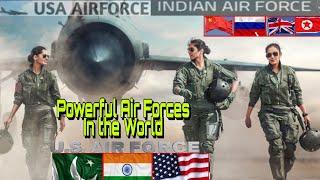 ലോകത്തിലെ ഏറ്റവും ശക്തമായ Air Force. 2020 Top 10 Powerful Air Forces in the world