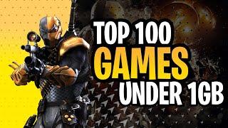 Top 100 PC Games Under 1GB Size For Low END PC | 2020