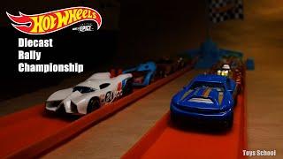 Diecast Rally Championship | Top 10 Hot Wheels NASCAR Car Racing Crashes of the 2020 | Toys School