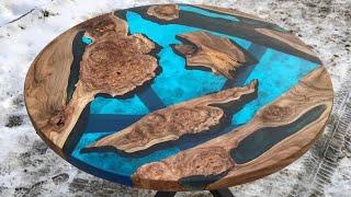 Epoxy Resin River Table MAKING FULL PROCESS 10 IDEAS with epoxy resin WOODworking projects