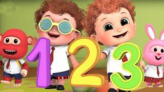 numbers song 1-10 | you can do it  + more nursery rhymes & kids songs - Blue Fish 4K videos