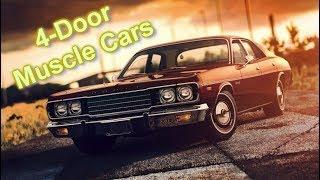 10 Best 4-Door American Muscle Cars Ever Made