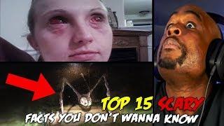 Top 15 Scary Facts You DON'T Wanna Know REACTION! (Old School BHD)