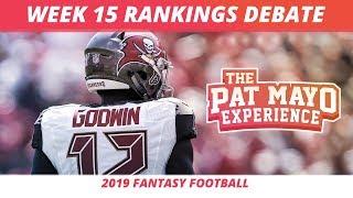 2019 Fantasy Football Week 15 Rankings Breakdown — Start, Sit, Sleepers & Debate