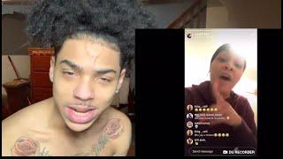 Mom Exposes Daughter On Instagram LIVE  pt2 #HezOreaction