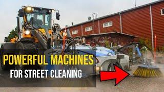 Super Powerful Machines for Street Cleaning | Top 10 Tech