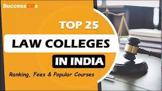 Top 25 Law colleges in india - Latest rankings 2020