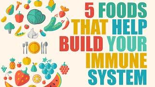 5 FOODS TO BUILD YOUR IMMUNE SYSTEM | WHOLE FOOD PLANT BASED