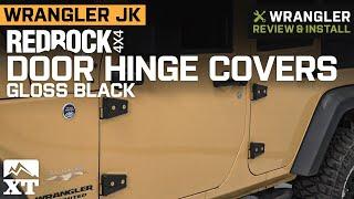 Jeep Wrangler JK 4-Door RedRock 4x4 Door Hinge Covers Review & Install