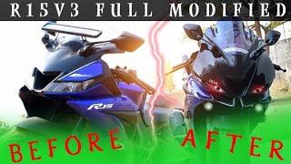 R15 V3 GIVE ME OPPORTUNITY TO RIDE SUPERBIKE | Full Modifications  | RWT DESTORY