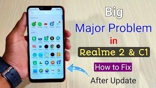 Big Problem in Realme 2 & C1 | How To Fix | After Update Proximity Sensor Problem