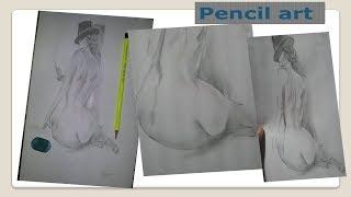 pencil art 2020 sex girl world beautiful art  in top 10