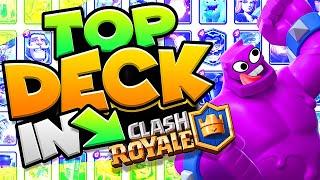 THE TOP DECK in CLASH ROYALE IS...