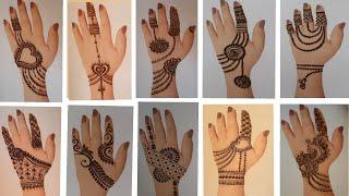 Top 10+ back hand mehndi design 2021 | simple & beautiful mehndi design | joshna's creation