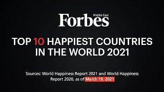 Top 10 Happiest Countries In The World 2021