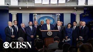 Watch live: President Trump and Coronavirus Task Force hold briefing at the White House