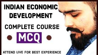 MCQ session | Indian Economic Development Complete course | Board exam 2020 | economics exam