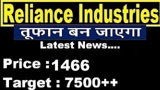 GOOD NEWS in Reliance Debt Free , Target price 7500++