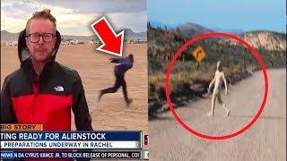นี่คือสิ่งที่เพิ่งเกิดขึ้นในพื้นที่ Area 51..มนุษย์ต่างดาว?