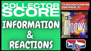 NBA Top Shot: Collector Score Information & Reactions + Throwdowns Rare Pack Info