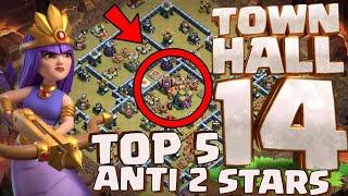 Best Top 5 Th14 WAR Base With LINKS  Th14 Anti 2 Stars Th14 WAR BASE | New Best Th14  War Base 2021