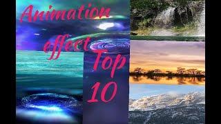 Animation effect top 10 without any logo ../song- kya hua jo tu mujhse se dur ho gya