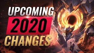 UPCOMING CHANGES: 10 MOST ANTICIPATED Changes Coming in 2020 - League of Legends Season 10