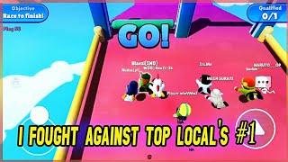 Me fighting against top local's #1 