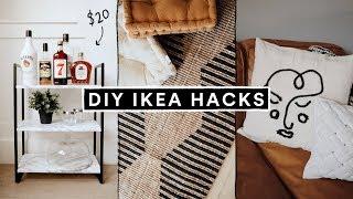 DIY IKEA HACKS - Affordable Home Decor + Furniture Hacks for 2020