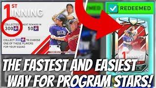 How To Earn TONS Of Program Stars Fast! Complete 1st Inning! MLB The Show 20 Diamond Dynasty