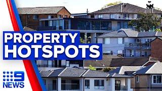 Sydney property suburbs hotspots revealed | 9 News Australia