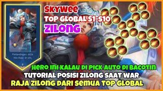 RAJA ZILONG SKYWEE TOP GLOBAL DARI SEASON 1-10