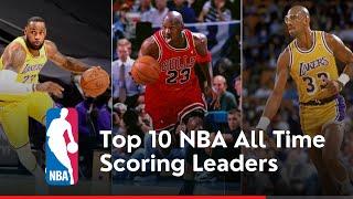 Top 10 NBA All Time Scoring Leaders | NBA | 2021 | United states